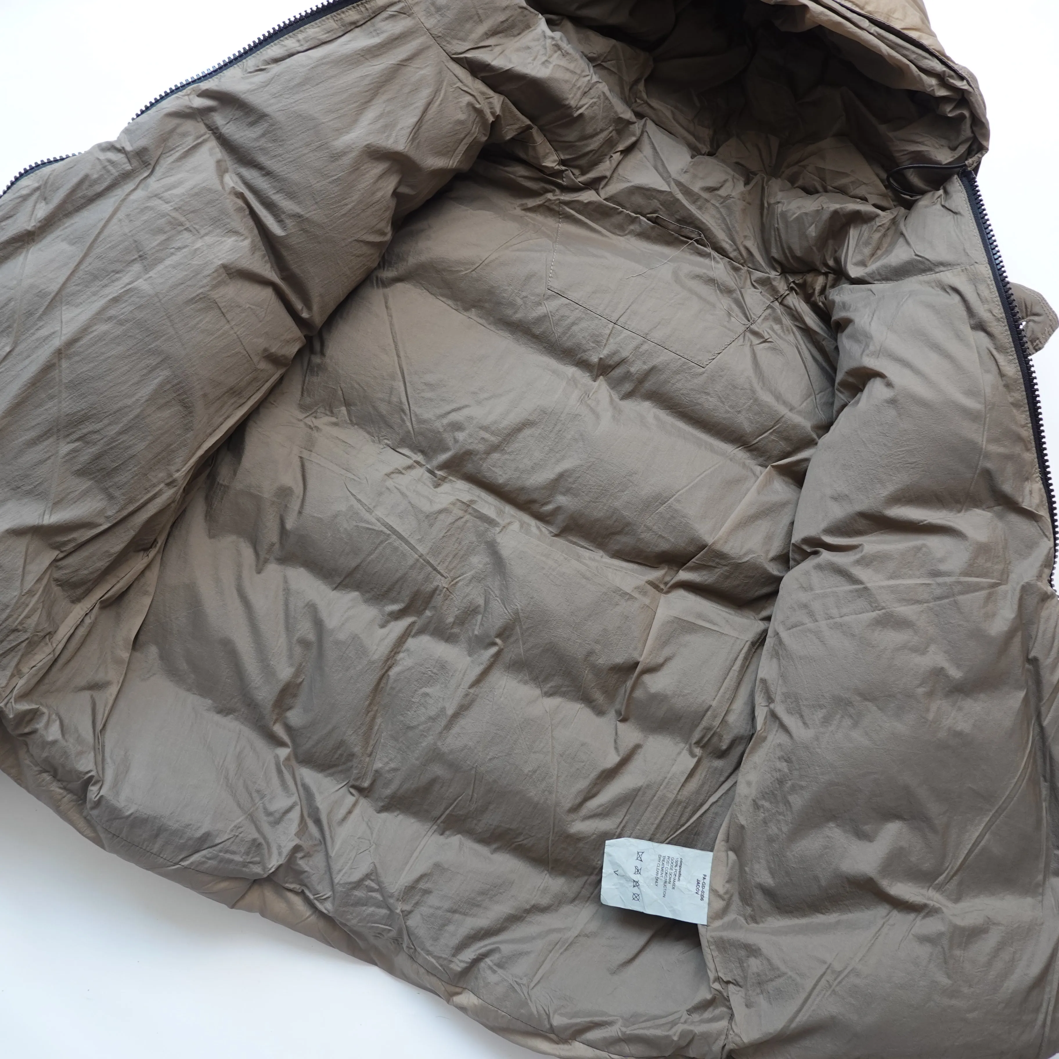Jacov Goose Down Garment Dyed Jacket - Fits S