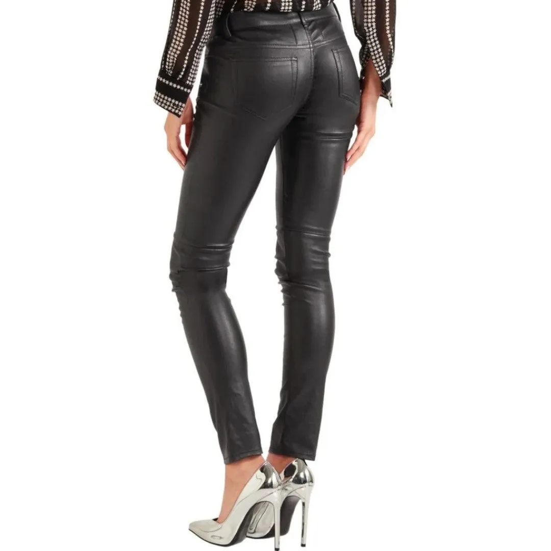 Slim Fit Women Pant With Side Zip Design